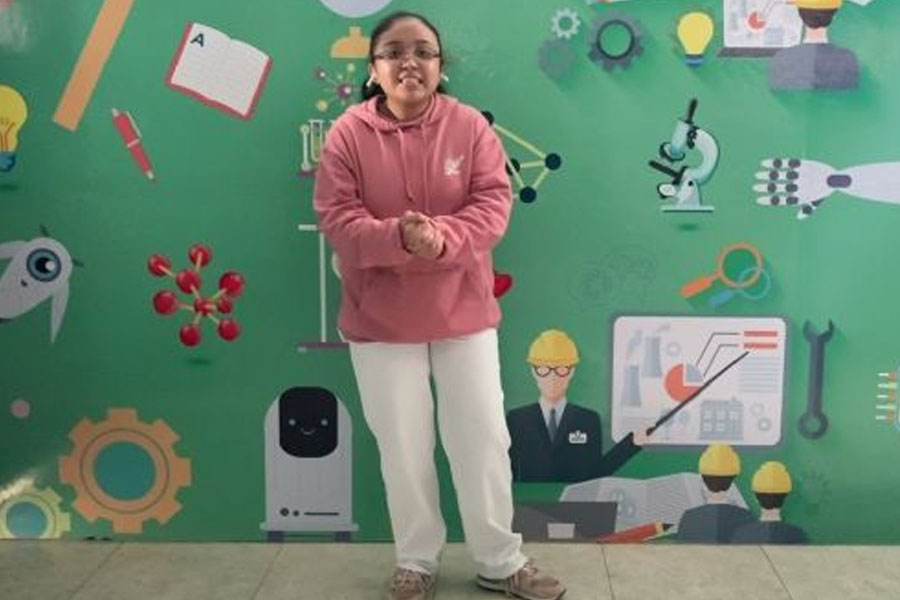 La niña genio que creó una app de lengua de señas y viajará a la NASA