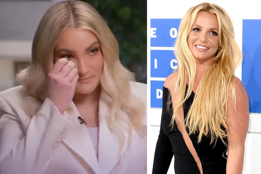 Jamie Lynn Spears llora al hablar de Britney Spears